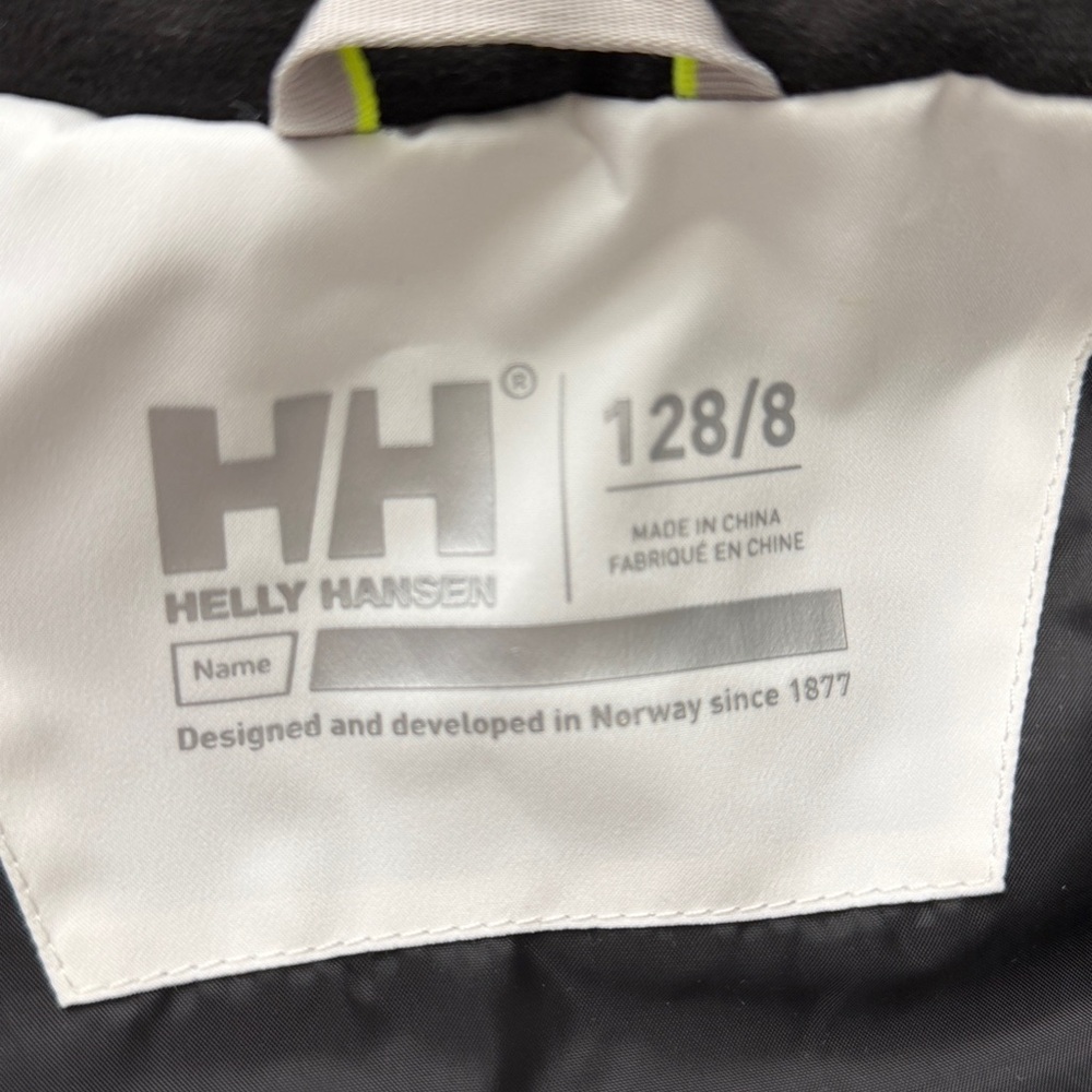 Helly Hansen- Girls Ski Diamond Parka- Puffer Jacket , Size 8 Kids NWT - Picture 16 of 16